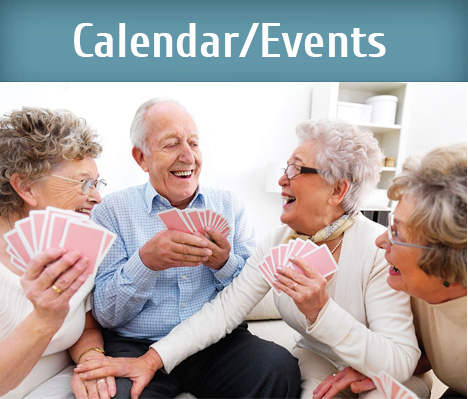 calendar events at oude westhof retirement village